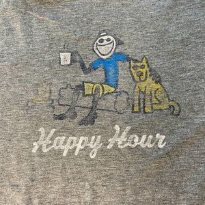 Vintage Life Is Good Crusher Tee “Happy Hour”